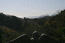 Вид на Тихий Океан с площадки храма Hanso-bo (над головой "главного" Tengu, с высоты 145 м над уровнем моря).